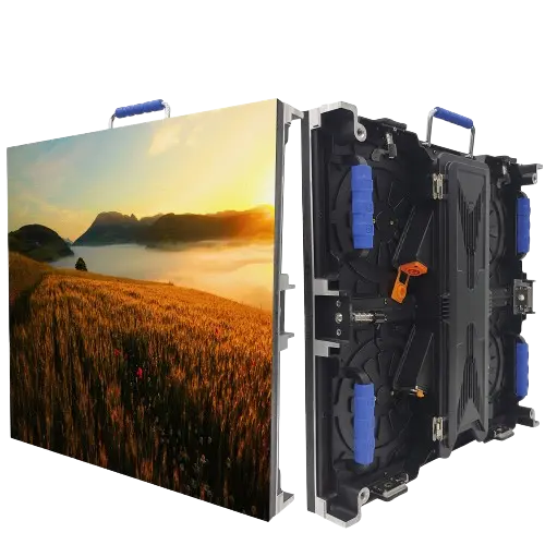 it is a outdoor led screen cabinet
