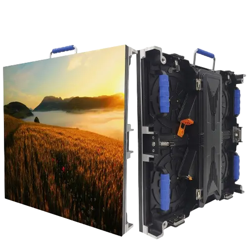 it is a outdoor led screen cabinet in LED supplier in UAE