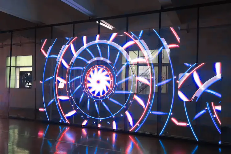 Transparent LED 