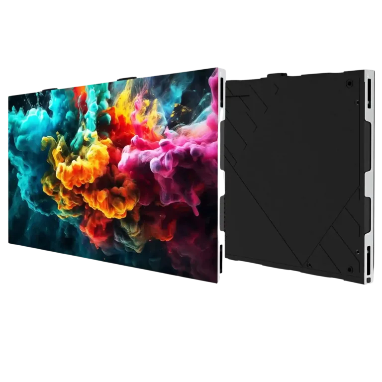 LED dubai showing different colours by best led screen company in dubai