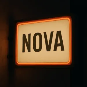 An image showing a light box signage created by an outdoor sign company in Dubai.