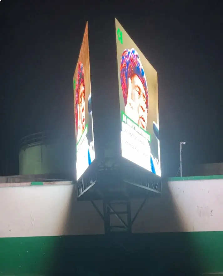 Outdoor LED Billboard screen at outside area.