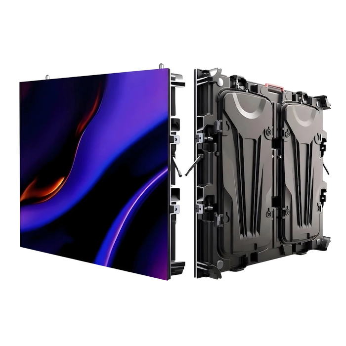 LED display cabinet designed for versatile applications in various settings.