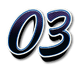 The number three logo